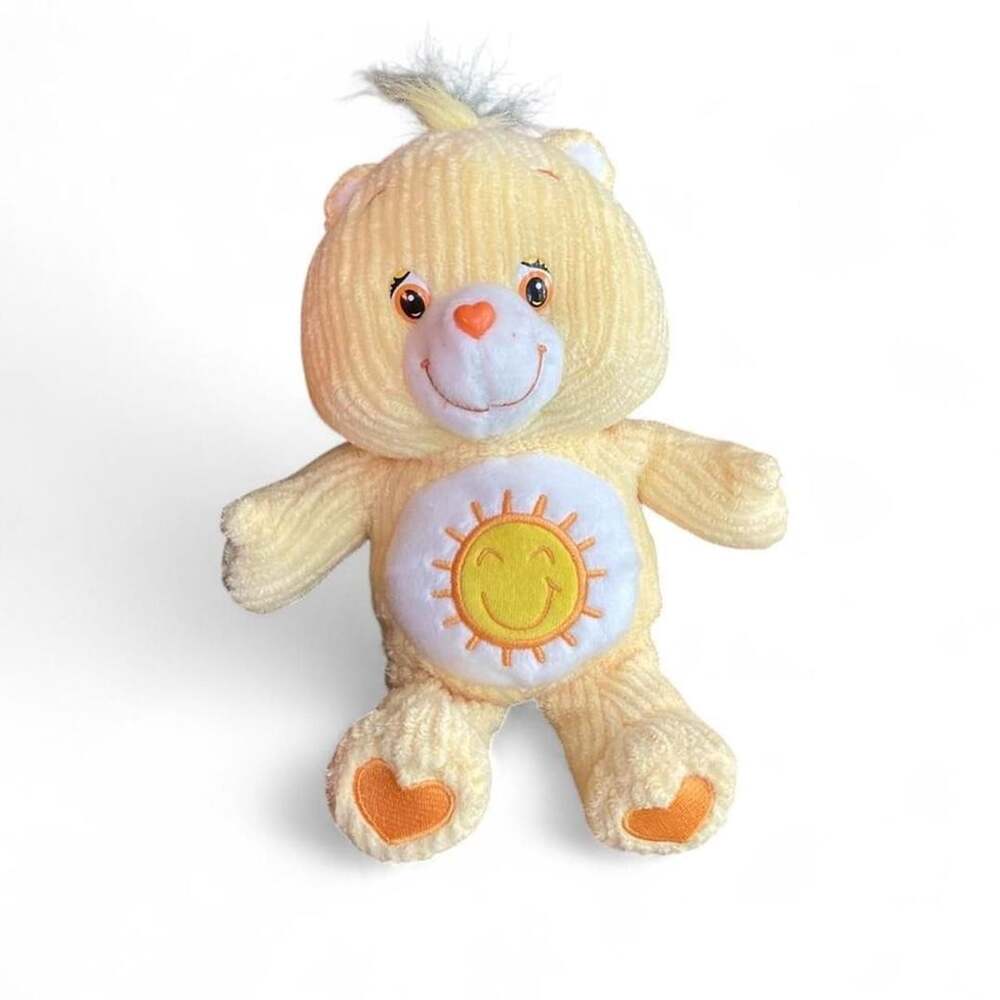 Care Bears Funshine Bear Corduroy Plush 10 Inch